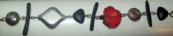 Collection 2, bracelet rouge et noir