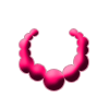 bijoux duofolie colliers couleur rose